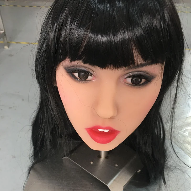 Голова куклы реалистичный оральный секс для мужчин Супер Реалистичный кукла из