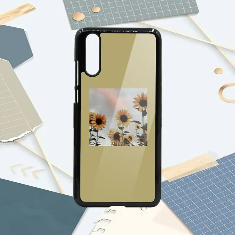 

Aesthetics songs lyrics pattern Phone Cases PC For Samsung galaxy S note 8 9 20 10 e lite2019 plus pro ultra