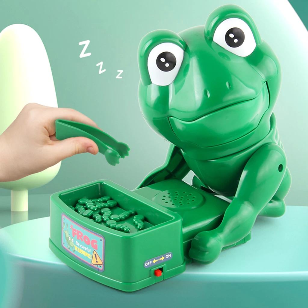 

Frog Toys Parent Child Games Bad Frog Toy, Stealing Biting Toys for Kids Age 8-12 Years Old