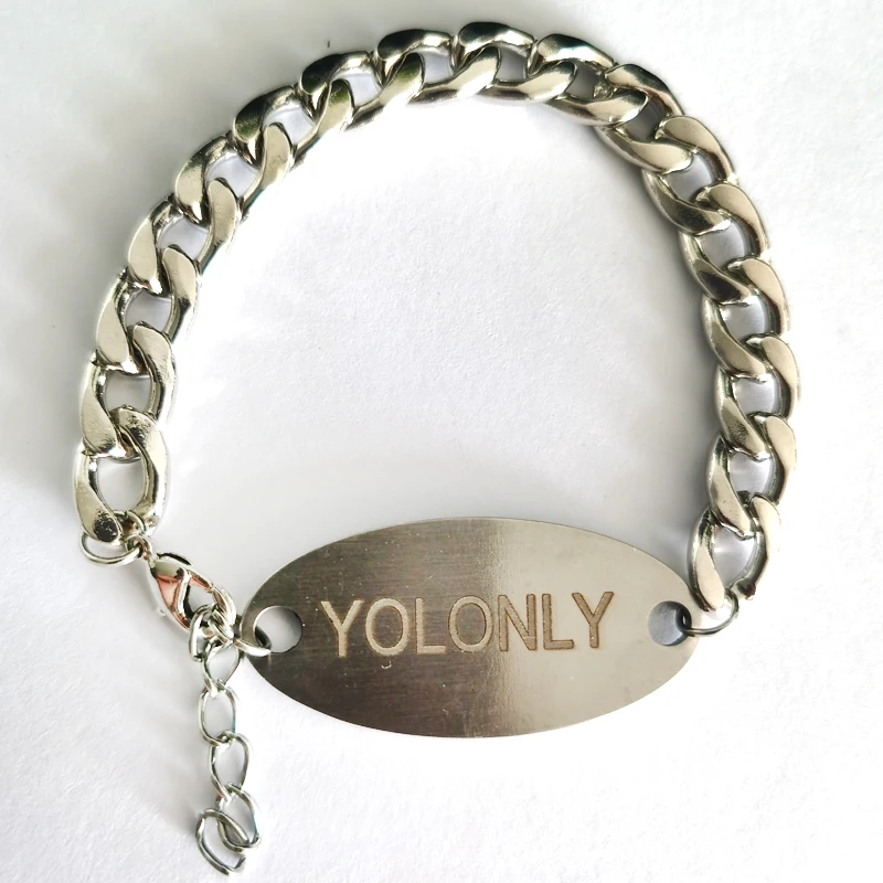 

YOLONLY Chain Bracelet Custom DIY Jewelry for Lover's