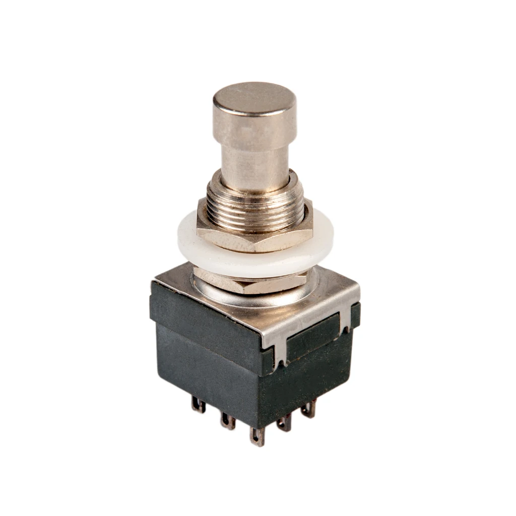 10 PCS 9 Pin 3PDT Guitar Effects Pedal Box Stomp Foot Metal Switch True Bypass Parts Accessories New Set | Спорт и развлечения