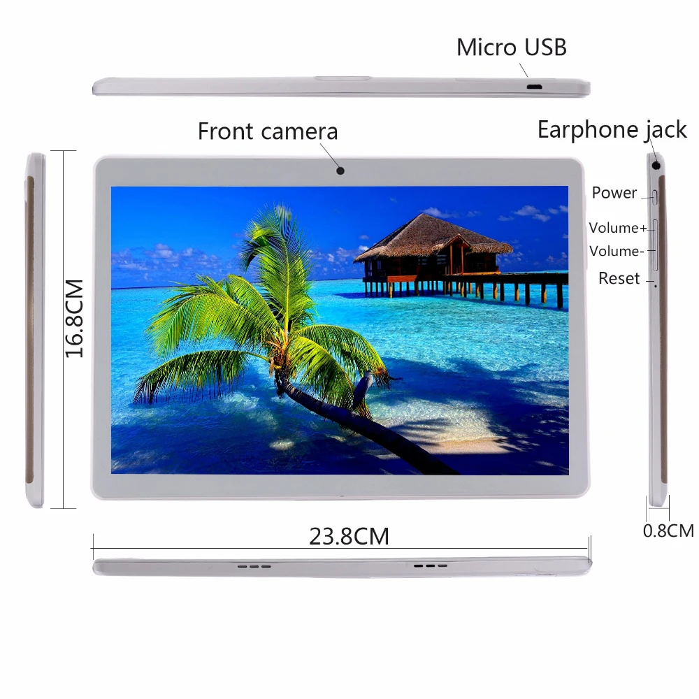 Fast/Somoothly DHL Free Shipping 10 inch Android 7.0 OS 1.5GB RAM 32G ROM 2.5D Glass 4G LTE Wifi Dual SIM Cards GPS IPS Tablets |