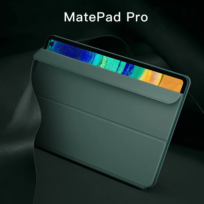 dual magnet flip case for huawei matepad pro 10 8 smart sleep case cover for huawei tablet matepadpro magnetic protective shell free global shipping