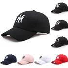 Брендовая бейсболка с надписью Нью-Йорк и пряжкой с вышивкой для мужчин и женщин, хлопковые Снэпбэк кепки для эпохи, осенне-зимняя Кепка в стиле K-POP, шапка для папы