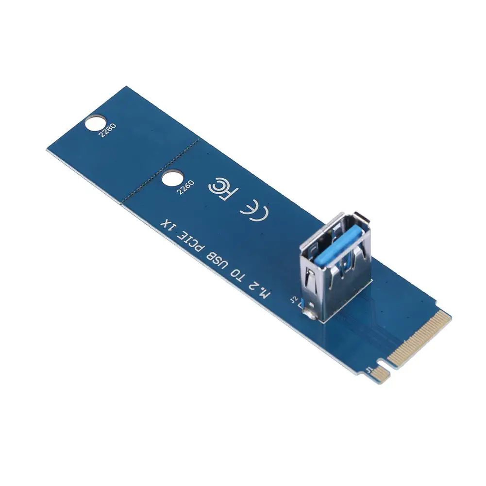 

M.2/NGFF to USB3.0 Port PCI-E Converter Adapter Mining Graphic Extender Card New