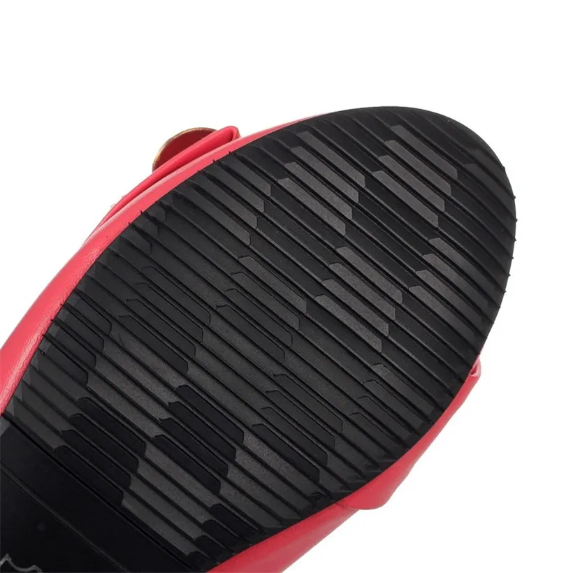 Женские туфли на плоской подошве красные черные белые из искусственной кожи с