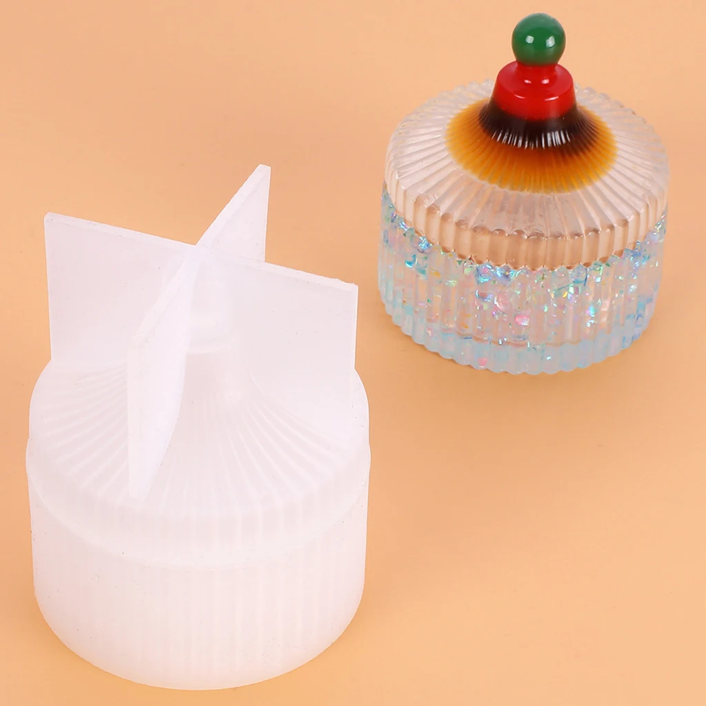 Полосатый силиконовые формы эпоксидная смола искусство пепельница ручной