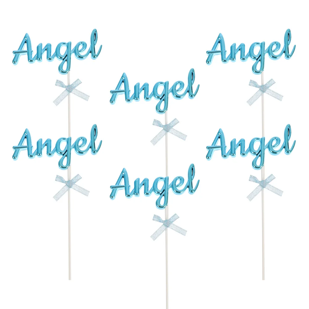 

6pcs Exquisite Cupcake Toppers Cake Insertion Cake Topper