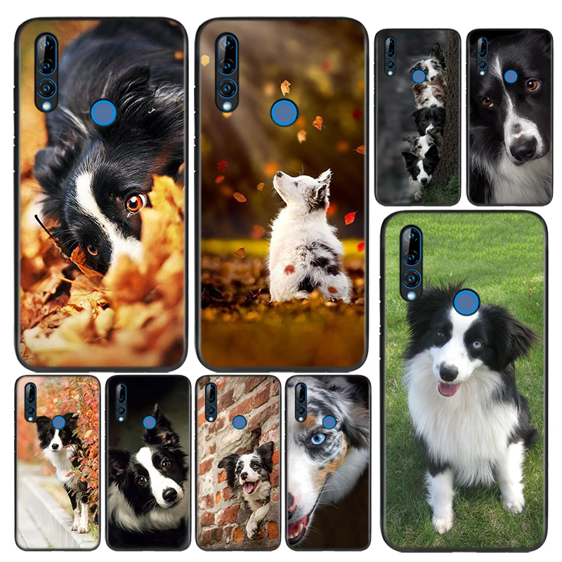 

Silicone Cover Border Collie Dog For Huawei Honor 9 9X 9N 8S 8C 8X 8A V9 8 7S 7A 7C Pro lite Prime Play 3E Phone Case