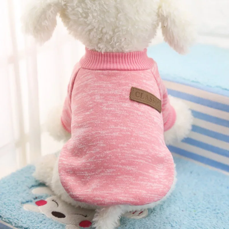 

Dog Clothes Warm Puppy Outfit Pet Jacket Coat Winter Dog Clothes Soft Sweater Clothing For Small Dogs Chihuahua .