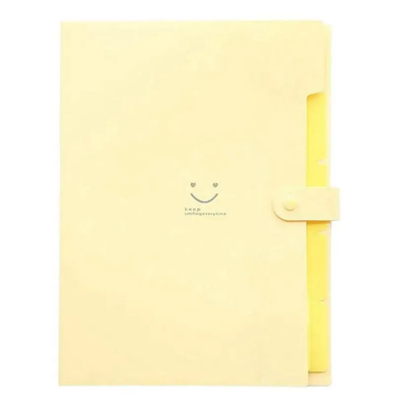 

Plastic Expanding File Folders Accordion Document Organizer 5-Pocket A4 Letter Size for School and Office