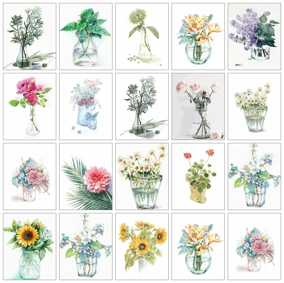 Набор для рисования по номерам на холсте подсолнухи | Дом и сад