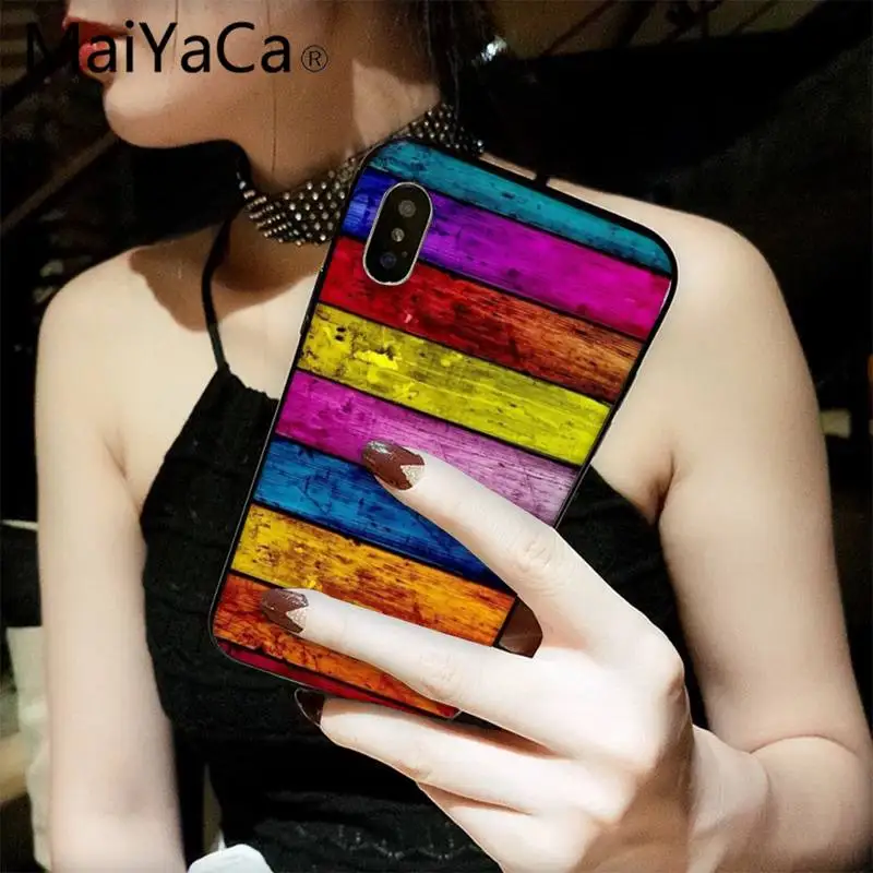 

MaiYaCa Wood Phone Case fundas for iPhone 12 8 7 6 6S Plus X XS MAX 5 5S SE XR 11 12 pro promax shell