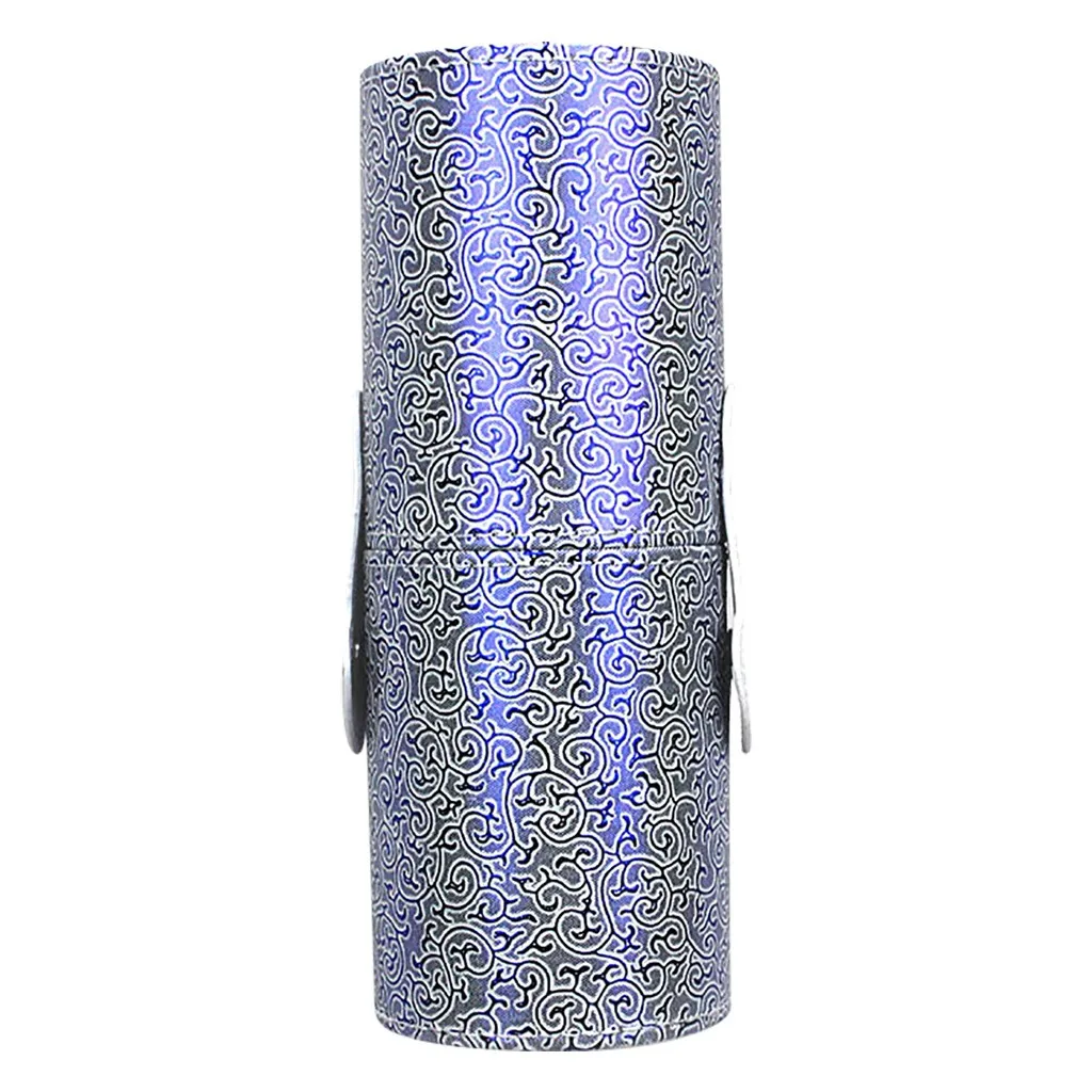 1 шт. держатель кистей для макияжа из искусственной кожи чехол косметички