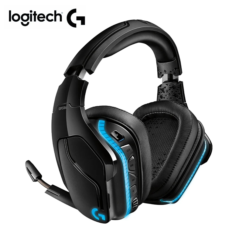 Новая Проводная/Беспроводная игровая гарнитура Logitech G933s 7 1 Surround RGB