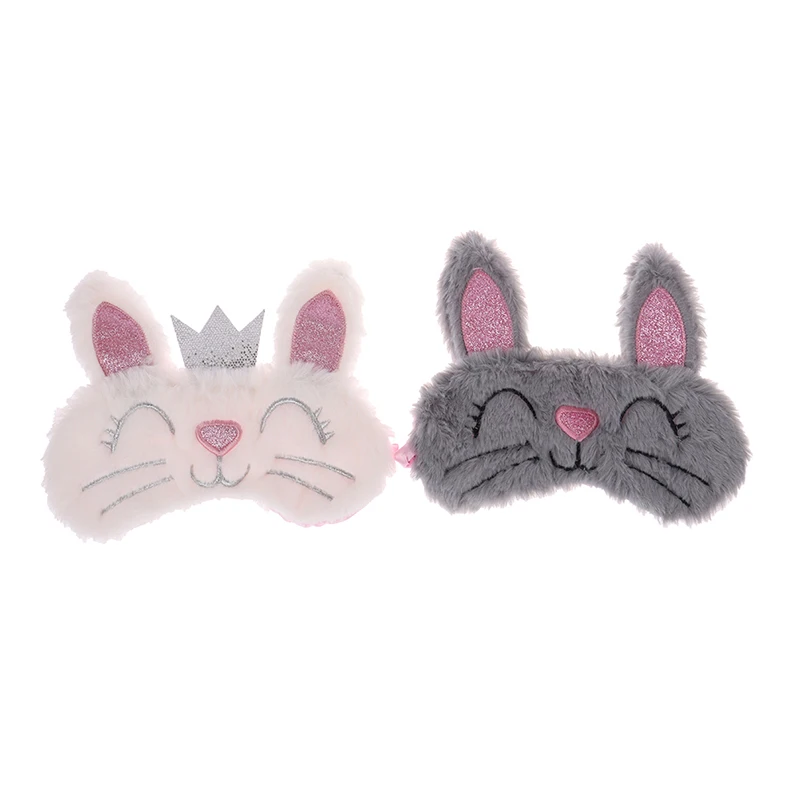 Мягкий плюшевый чехол для глаз EyeMask с милой пандой плюшевая маска сна кроликом