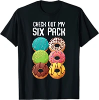 check out my six pack donut t shirt funny t shirt t shirt custom coupons cotton tops tees custom for men