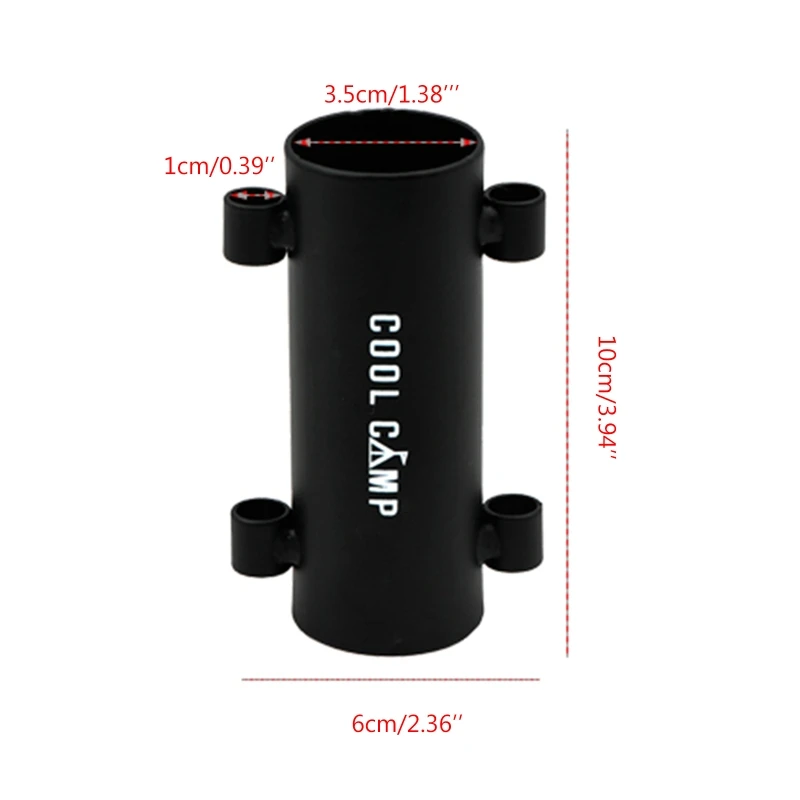 

Awning Rod Holder Outdoor Camping Canopy Rod Iron Holder Fixed Tube Reinforced Windproof Tent Awning Pole Accessories