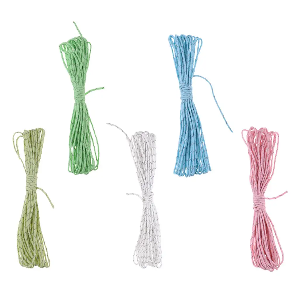 

Night Visible Nylon Tent Rope Tool Camping Hiking Climbing Travel Outdoor