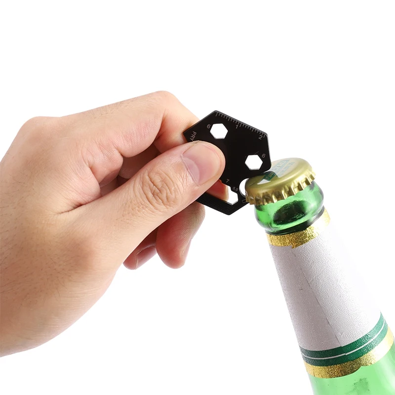 Уличная Мини Складная Отвертка из нержавеющей стали бит нож для открывания