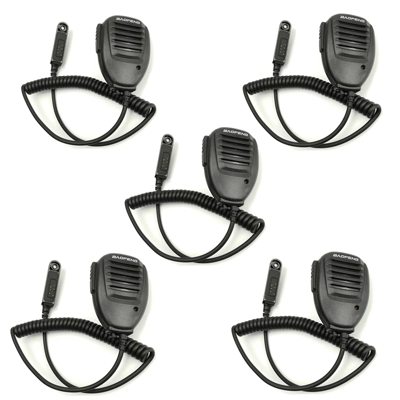 

Микрофон Baofeng UV-9R, водонепроницаемый, IP67, PTT, микрофон, портативный микрофон для Baofeng UV 9R A58 UV-XR GT-3WP UV-5R WP Retevis RT6