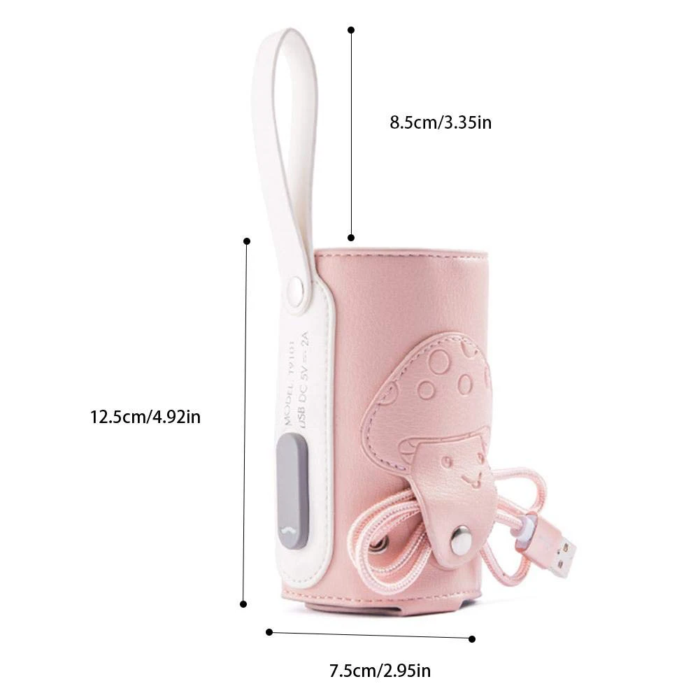 Грелка для бутылочек кормления с usb зарядкой постоянная температура подогрев