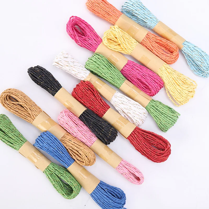 12 шт. цветная веревка для рукоделия 10 м