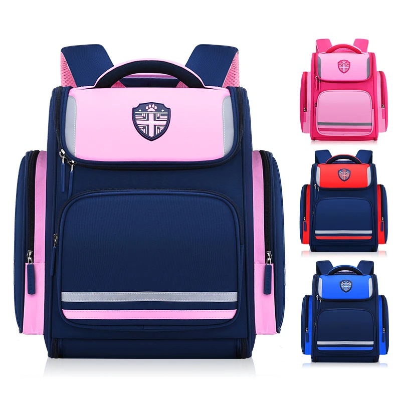 Разноцветный жесткий ранец для девочек, школьный ранец для мальчиков, студентов, вместительная Детская сумка, мешки на плечо для кампуса