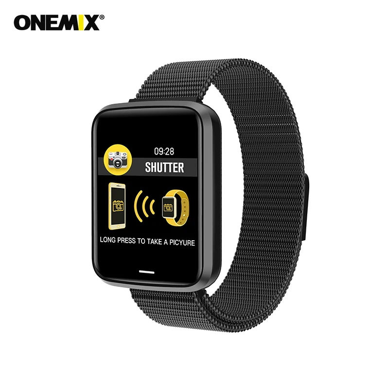 Смарт-часы ONEMIX с пульсометром и тонометром Модный фитнес-трекер Bluetooth | Спорт