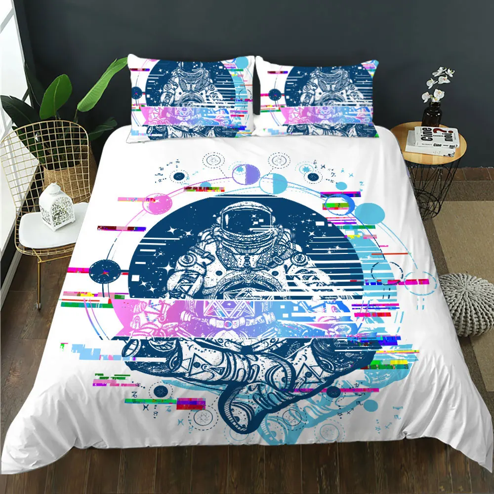 

Radio butterfly patterns Bedding Set luxury Twin Full King Single Double Size Duvet Cover Pillow Cases bedroom for home