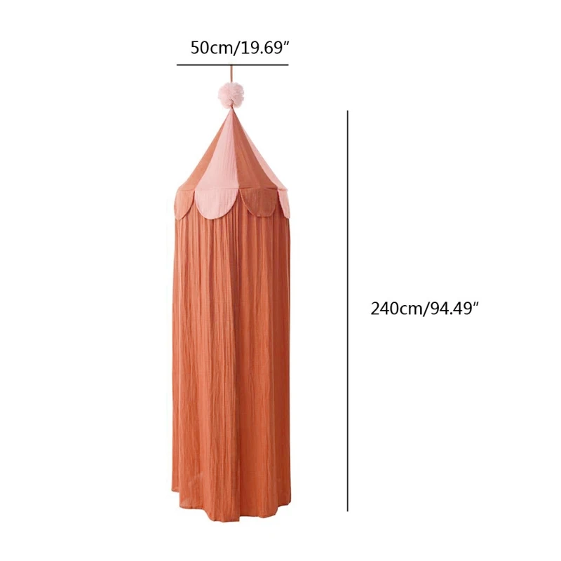 

Anti Mosquito Cotton Baby Canopy Mosquito Net Princess Bed Canopy Girls Room Decoration Bed Canopy