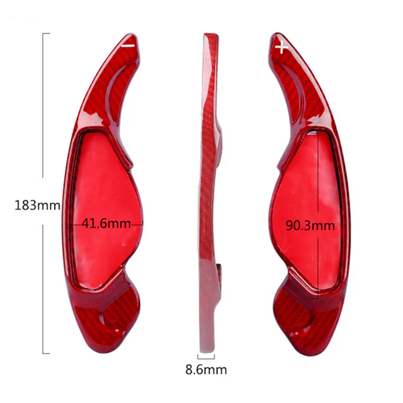 Рычаг переключения передач на руль из углеродного волокна для Land Range Rover Discovery Sport