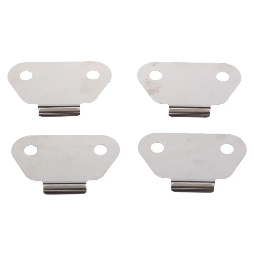 

4pcs Saddlebag Lid Wear Plates Strike Plates For 1993 To 2013 Years