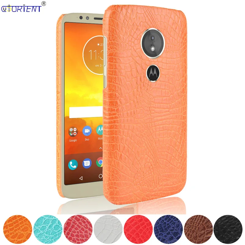 Чехол для Motorola MOTO E5 G6 Play из крокодиловой кожи XT1922 XT1924 бампер XT1922-4/-1/-9 XT1924-3 жесткий