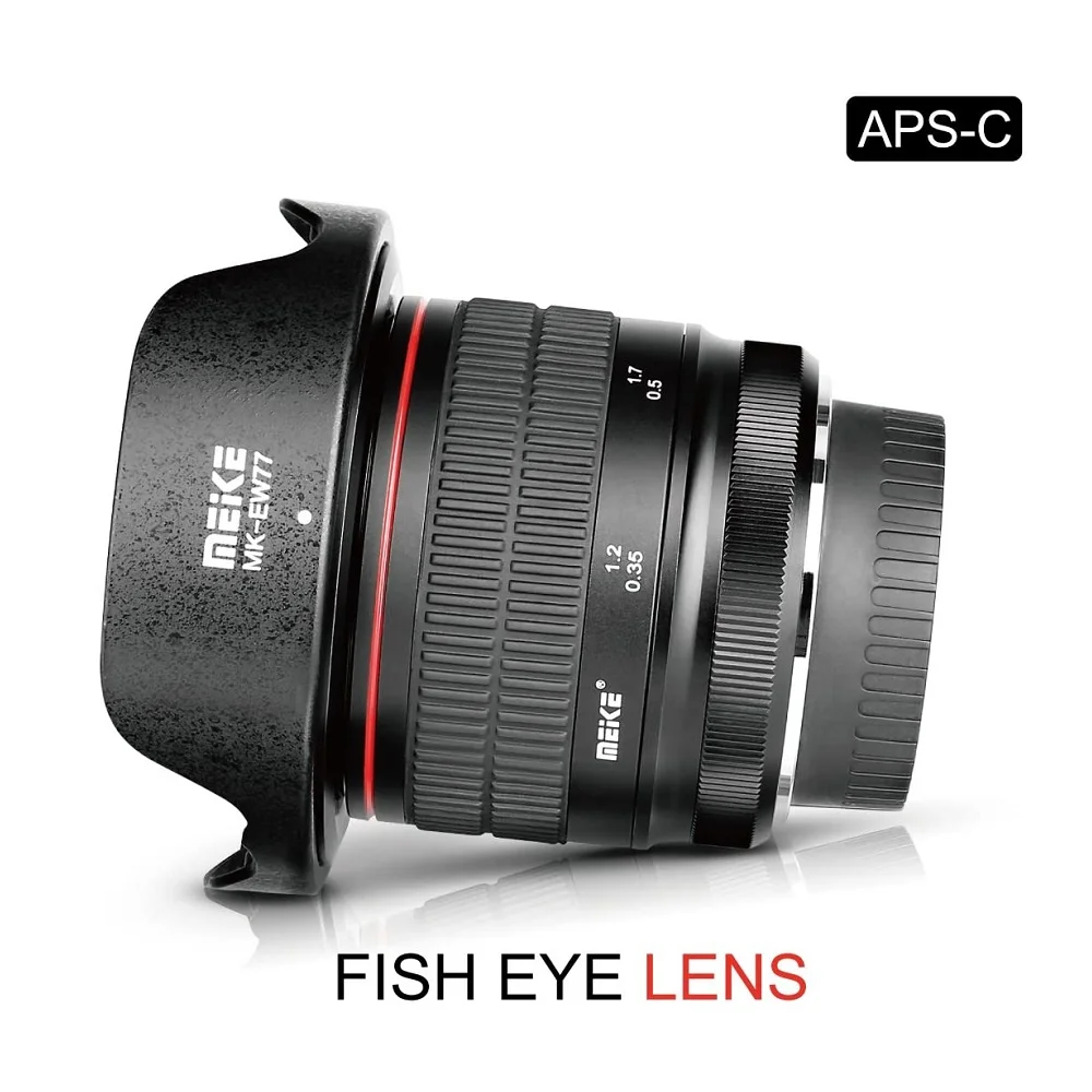 Meike 8 мм f3.5 ручной широкоугольный объектив рыбий глаз для Nikon F Mount D7000 D7200 D7100 D5300 D3400
