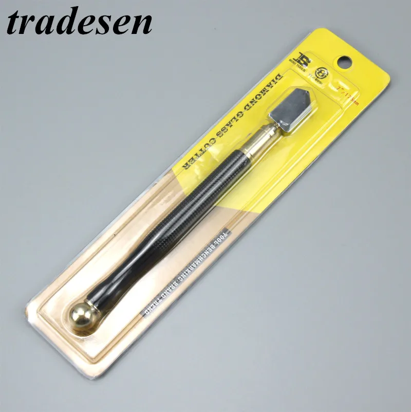 Алмазный резак для стекла металлическая ручка 1 шт. | Инструменты