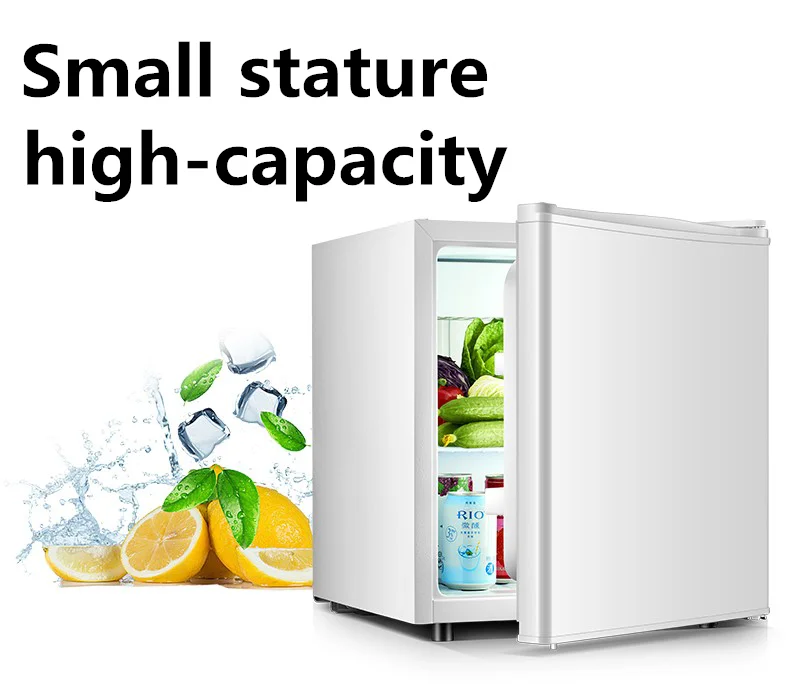 50л бытовой энергосберегающий мини одна дверь холодильник с одной температурой