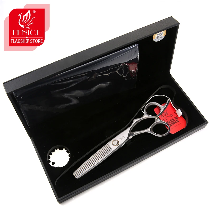 Профессиональные ножницы Fenice для филировки волос без следов Парикмахерские