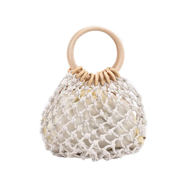 

Personalized handbag women fashionable fashion simple cut out all kinds of shoulder hand woven women's bag