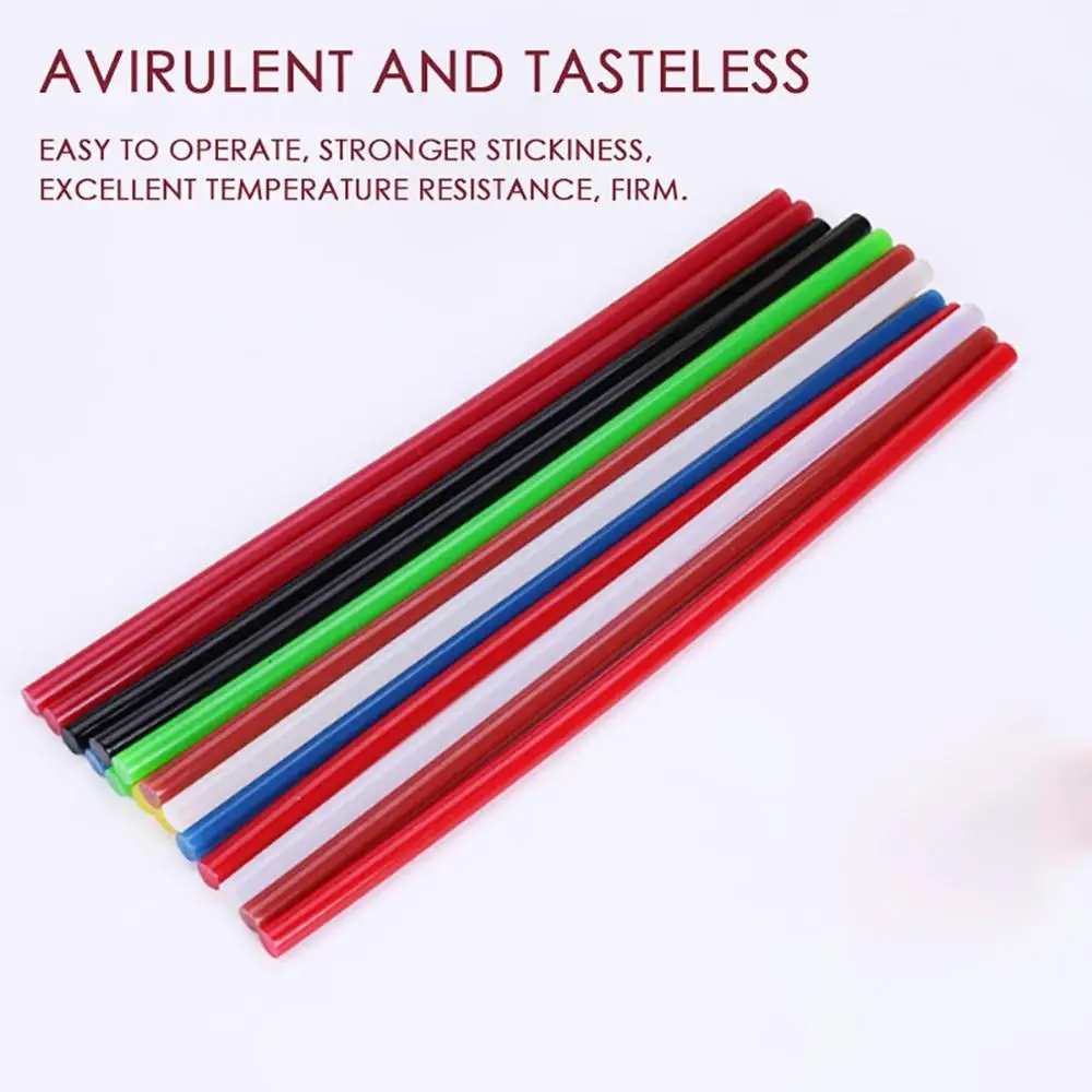 Красочные клеевые палочки для горячего расплава Электрический клеевой пистолет
