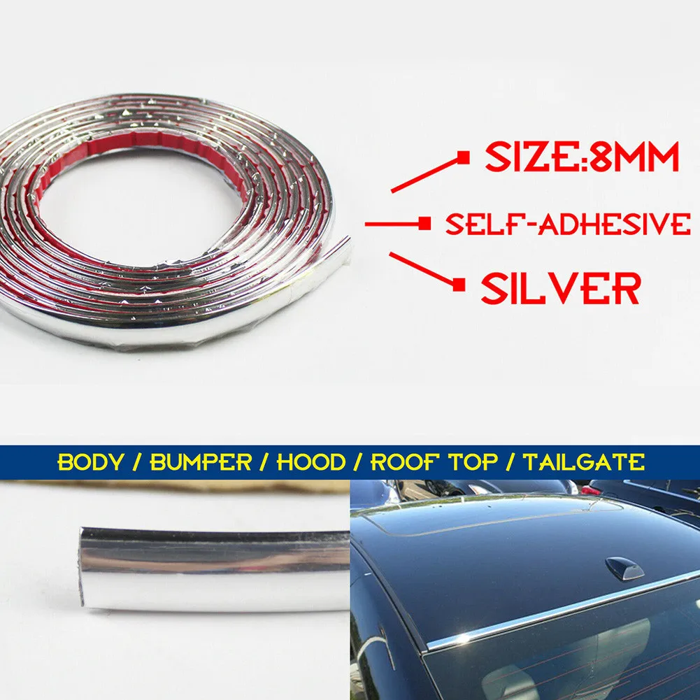 

Декоративная полоска Universal 5/16 \ 8mm аксессуар Car Door Protector