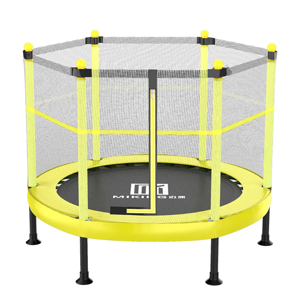 

Small Trampoline With Protective Net Suction Cup Indoor Baby Infant Child Trampoline Bounce Bed Children Home