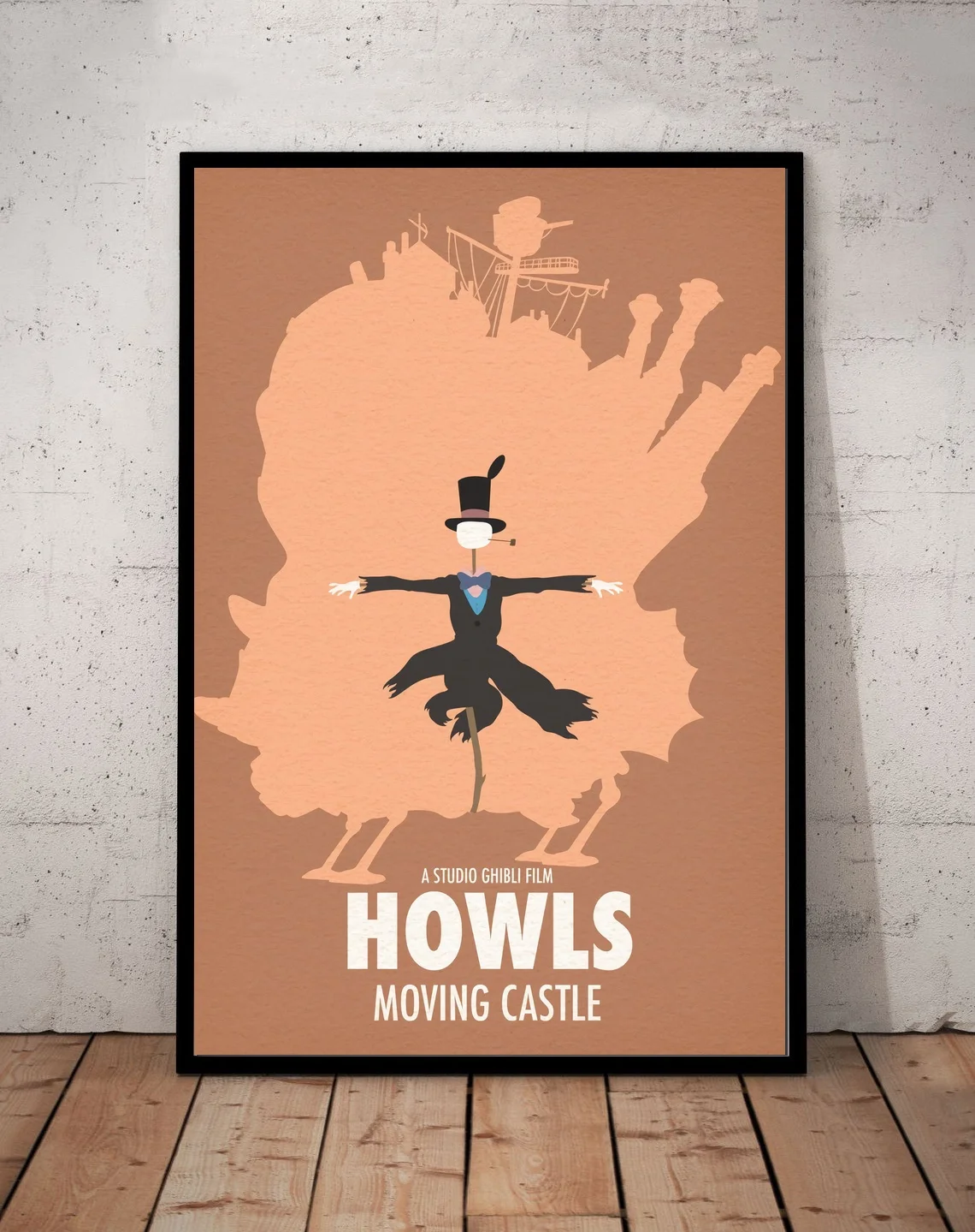 Howl движущийся замок аниме настенная Картина на холсте постер картина для