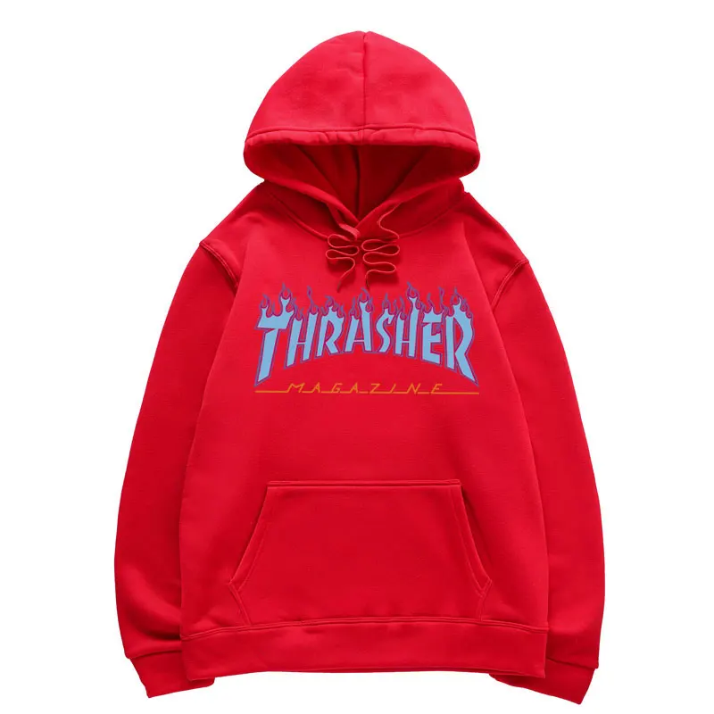 

2020Autumn And Winter Hoodie Europe And America Flame Men Women Jogging Ropa Hombre Hoodies Couple Jogging Sweatshirts One Piece