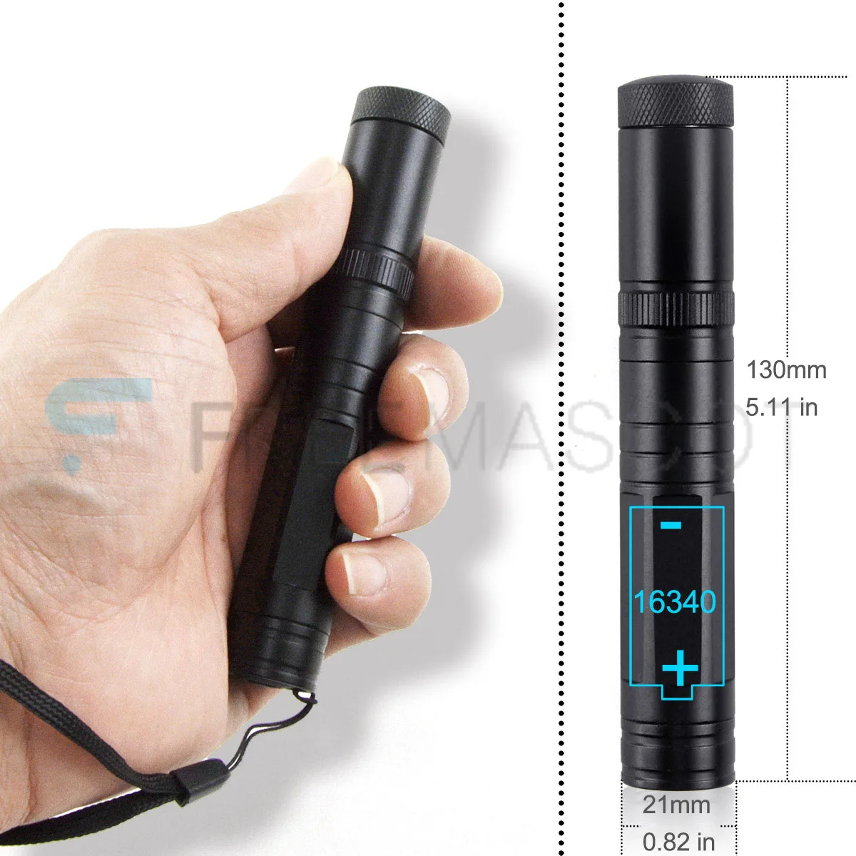 CWLASER 2 в 1 405nm фиолетовый/650nm красная лазерная указка (851) с кулоном виде звезды