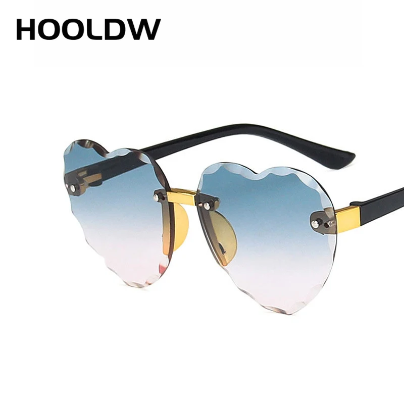 HOOLDW модные детские солнцезащитные очки крутые для мальчиков и девочек защита от