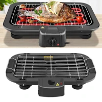 Electric Table Top Grill BBQ Barbecue Garden Camping Cooking Indoor 1300W