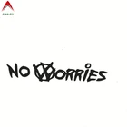 Автомобильная наклейка Aliauto с надписями не беспокойтесь, Аксессуары для автомобилей и мотоциклов, ПВХ наклейка для Ford Focus, Opel, VW,16 см * 5 см