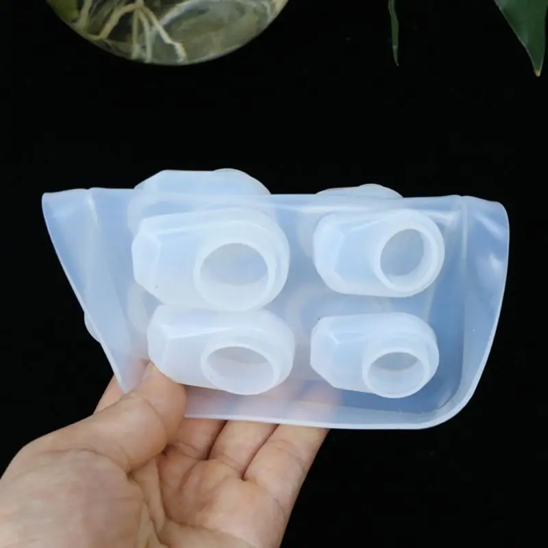 

Silicone Ring Mold Pendant Mould Epoxy Resin Jewelry Making Tool Handmade DIY C7AE
