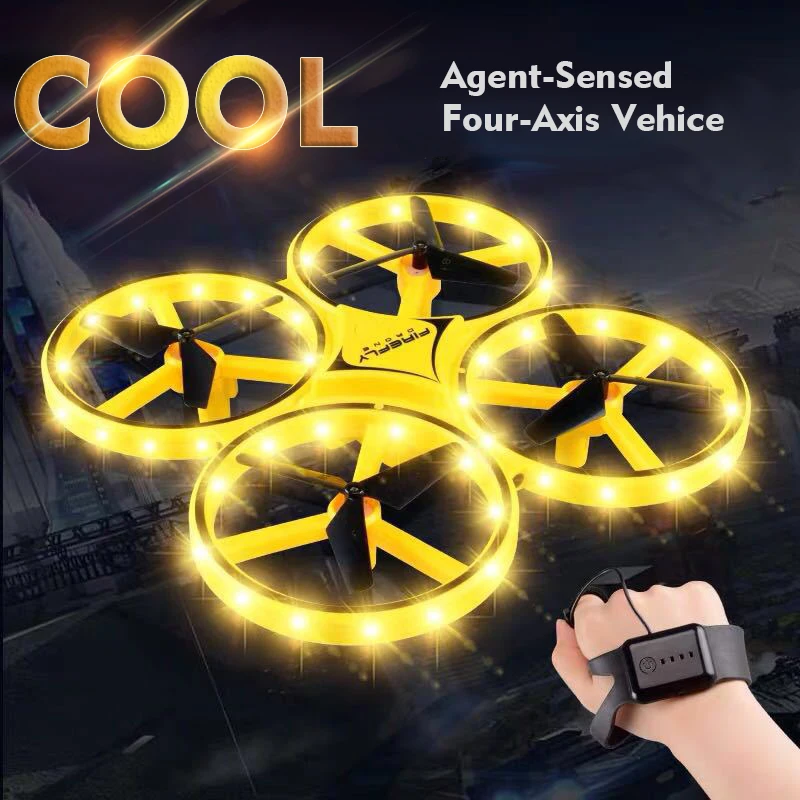 Индукционный Дрон с дистанционным управлением жестами летательный аппарат НЛО